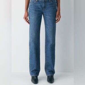 Aritzia / Denim Forum The Nico Lo-Rise Straight Jeans